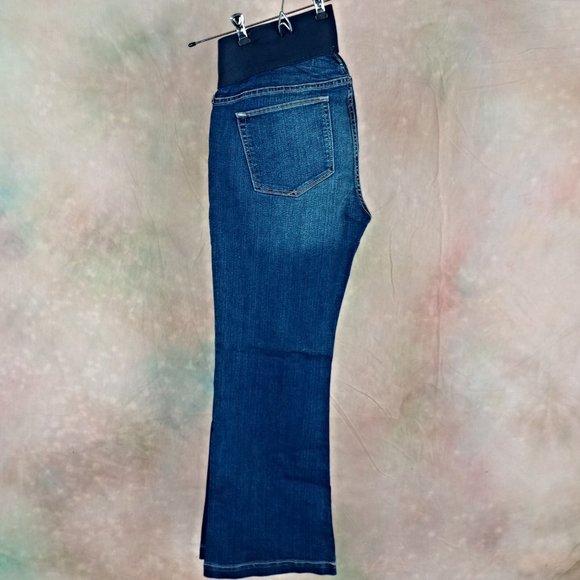 GAP Jeans Gap 969 Full Panel Maternity Sexy Boot Jeans 310 New